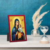 神の母 フォトプラーク (側面)