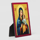 神の母 フォトプラーク (側面)