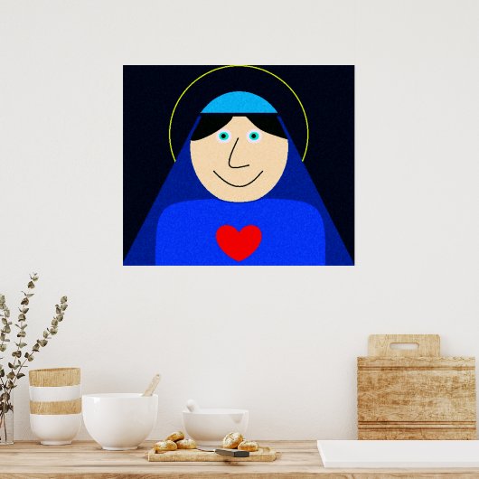 神の母 ポスター (キッチン)