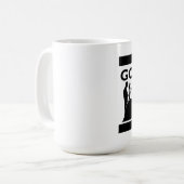 神の法律は人の法律のマグを切札で取ります コーヒーマグカップ (正面左)