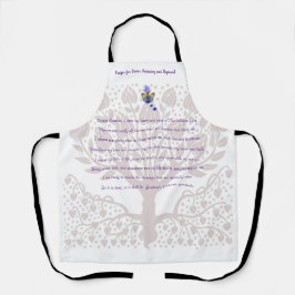 神の浄化と整列のための祈りの言葉 エプロン