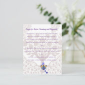 神の浄化と整列のための祈りの言葉 シーズンカード (スタンド正面)