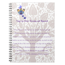 神の浄化と整列のための祈りの言葉 ノートブック