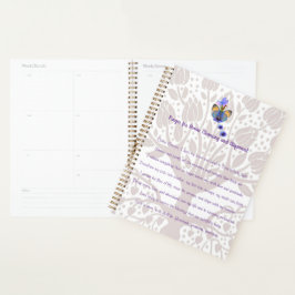 神の浄化と整列のための祈りの言葉 プランナー手帳