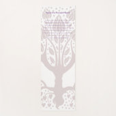 神の浄化と整列のための祈りの言葉 ヨガマット (正面)