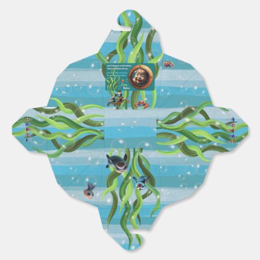 神の海の生き物がパーティ遠くにの好意ボックスを取る フェイバーボックス (見開き)