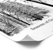 神の無限の愛の季節 ポスター (角)