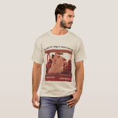 神の熱い車の中では私たちはみんな犬 Tシャツ (正面フル)