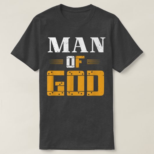 神の父の日クリスチャンのメンズマン Tシャツ (デザイン正面)