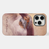 神の父の神聖なる祝福 iPhoneケース (裏面横)
