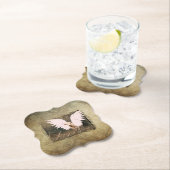 神の牛のような天使牛コースター愛詩は6つを置きました ペーパーコースター (インサイチュ)