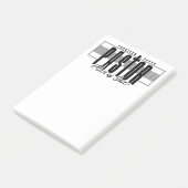 神の牧師Post-Itノート ポストイット (アングル)