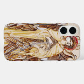神の玉座を囲むセラフィムの天使 Case-Mate iPhoneケース (裏面 (横))