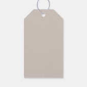 神の生き物(クリスチャン食べ物を与えス・ヌー・ハト) ギフトタグ (裏面)