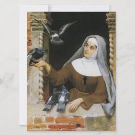 神の生き物(食べ物を与え修道女の鳥) カード