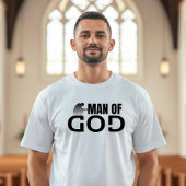 神の男 - 祈る男性Tシャツ Tシャツ