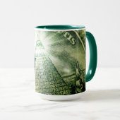 神の目お金ピラミッド マグカップ (正面右)