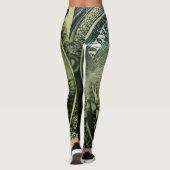 神の目お金ピラミッド レギンス (裏面)