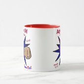 神の目のリンゴChristian Mug マグカップ (中央)