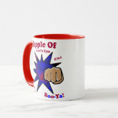 神の目のリンゴChristian Mug マグカップ (正面左)