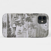 神の目は収穫、イラストレーションfを見ます Case-Mate iPhoneケース (裏面(横))