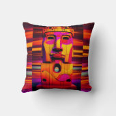 神の目を見る – Ken Gage Art クッション (裏面)