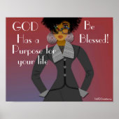 神の目的 ポスター (正面)