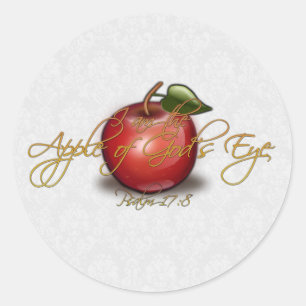 神の目、クリスチャンのApple ラウンドシール