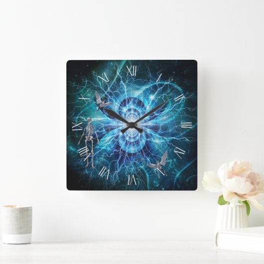 神の目 スクエア壁時計 (ホーム)