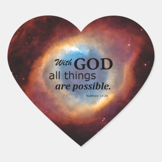 神の目 ハートシール (正面)