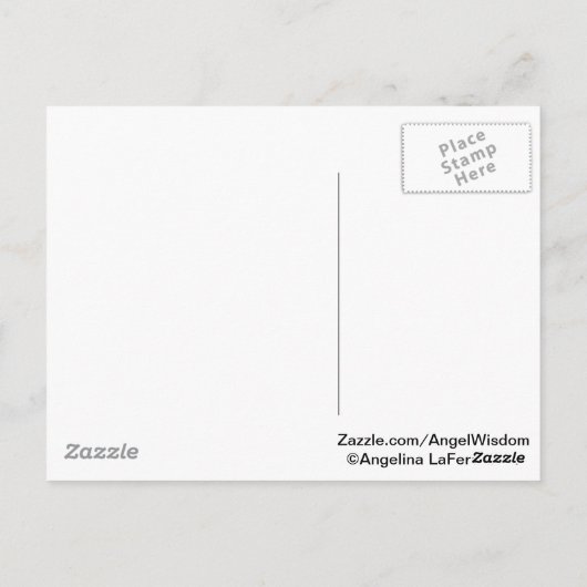 神の目 ポストカード (裏面)