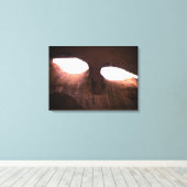 神の目、自然写真キャンバス印刷 キャンバスプリント (インサイチュ (ウッドフロア))