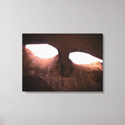 神の目、自然写真キャンバス印刷 キャンバスプリント (正面)