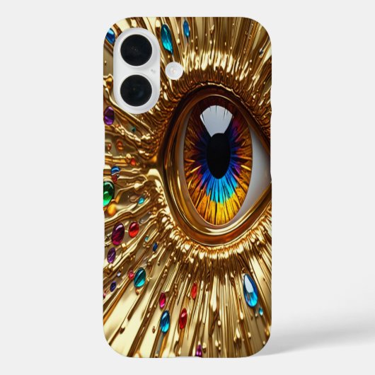 神の目 – iPhone 16ケース Case-Mate iPhoneケース (裏面)