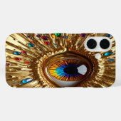 神の目 – iPhone 16ケース Case-Mate iPhoneケース (裏面 (横))