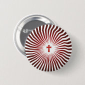 神の石-キリスト教の石のギア 缶バッジ (正面&裏面)