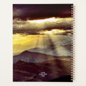 神の祈りを待つ5:3聖書の聖句 プランナー手帳 (裏面)