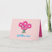 神の祝福があなたに  カード (正面)