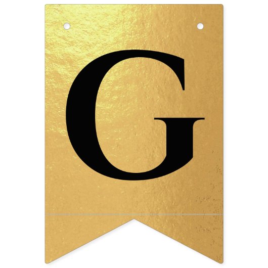 神の祝福の名前ブラック金ゴールド宗教確認 バンティングフラッグ (第2の旗)