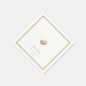 神の祝福の女の子の確認 スタンダードカクテルナプキン (角)