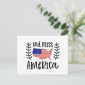 神の祝福を受けたアメリカ愛国者  シーズンポストカード (スタンド正面)