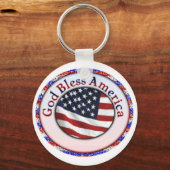 神の祝福アメリカ3 キーホルダー (正面)