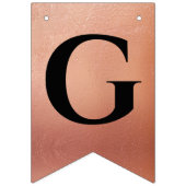 神の祝福バラ金ゴールド黒宗教確認 バンティングフラッグ (第2の旗)