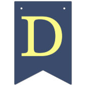 神の祝福6つの手紙パープル海軍バプテスマ聖餐会 バンティングフラッグ (第3の旗)