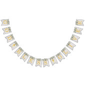 神の祝福6文字オリーブの離れバプティスコニオン バンティングフラッグ (全)