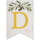 神の祝福6文字オリーブの離れバプティスコニオン バンティングフラッグ (第3の旗)