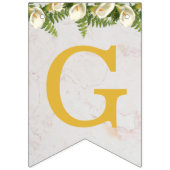 神の祝福6文字フローラカラバプテスコミューニオン バンティングフラッグ (第1の旗)