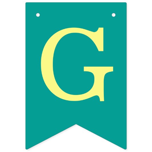 神の祝福6文字ボーイバプテスマティール(緑がかった色)聖餐会 バンティングフラッグ (第1の旗)