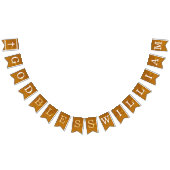 神の祝福7文字の名前金ゴールドバプテスムコミュニオン バンティングフラッグ (全)