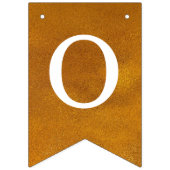 神の祝福7文字の名前金ゴールドバプテスムコミュニオン バンティングフラッグ (第3の旗)